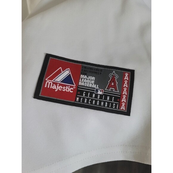 Albert Pujols Majestic Los Angeles Angels Men's Jersey Official MLB - Picture 6 of 11